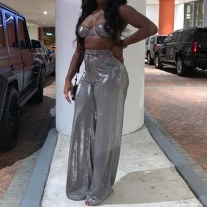 Oh Polly Metallic 2 Piece